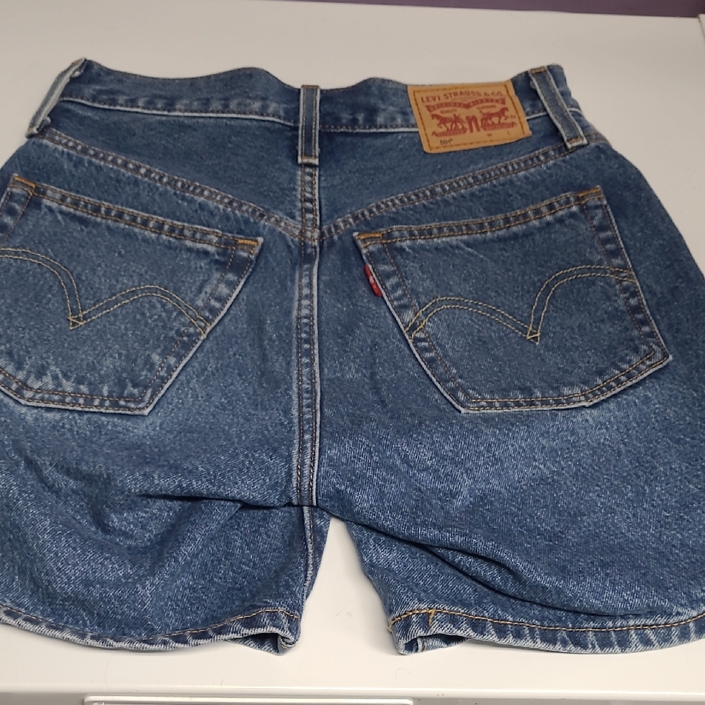 Levi's Classic Blue Jean Shorts